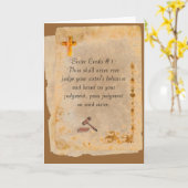 Carte Amitié-Je suis désolé (Fleur jaune)