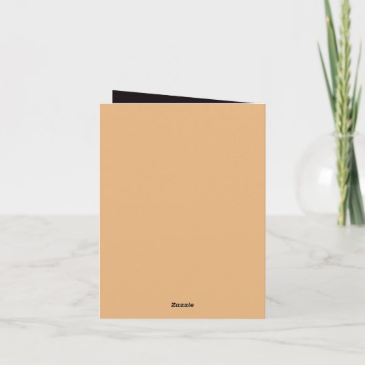 Carte Amitié mignonne ajouter un message (Dos)