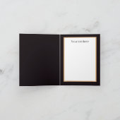 Carte Amitié mignonne ajouter un message (Intérieur)