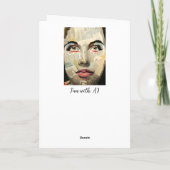 Carte Amitié |Mlle Ya | Quoi de neuf (Dos)