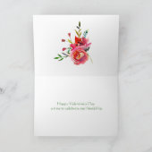 Carte Amitié pour la Saint Valentin (Intérieur)