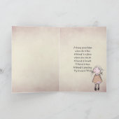 Carte Amitié Rose Bouquet (Intérieur)