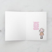 Carte Amitié Rose Bouquet (Intérieur)