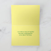 Carte Amitié, scène de campagne, scène agricole, drôle, (Intérieur)