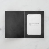 Carte amitiés en tableau noir (Intérieur)