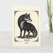 Carte Amon la Chimère Vigilante (Dos)