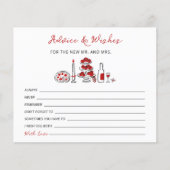 Carte Amore Italian Red Fête des mariées Advice (Devant)