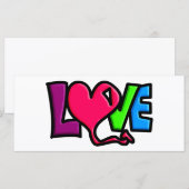 Carte Amour (Devant / Derrière)