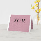 CARTE AMOUR (Fleur jaune)