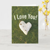 Carte Amour (Fleur jaune)