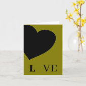 CARTE AMOUR (Fleur jaune)