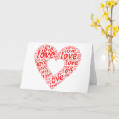 Carte Amour (Fleur jaune)