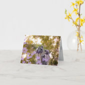 Carte Amour (Fleur jaune)