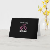 Carte Amour à jamais Classique Intemporel (Fleur jaune)