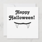 Carte Amour à la première bouchée Halloween (Dos)