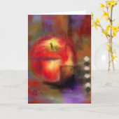 Carte Amour à la première morsure (Fleur jaune)