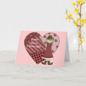 Carte Amour à ton anniversaire (Fleur jaune)