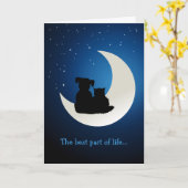 Carte Amour & Amitié (Fleur jaune)