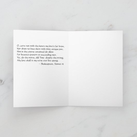 Carte Amour - Amor (Intérieur)