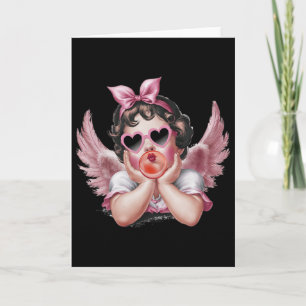 Carte Amour Ange Rétro Saint-Valentin Cupidon Vintage So