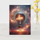 Carte Amour Anniversaire Amour (Fleur jaune)