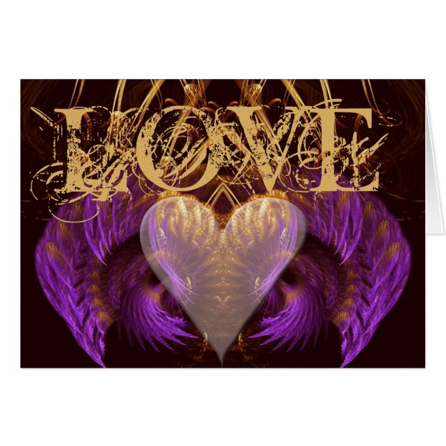 Carte Amour Attania (Devant horizontal)