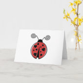 Carte Amour Bug (Fleur jaune)