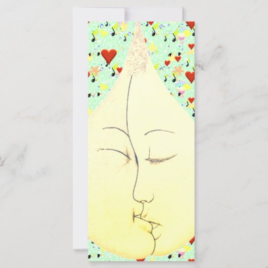 Carte amour céleste (Devant)