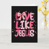 Carte Amour chrétien comme Jésus Saint Valentin Religieu (Fleur jaune)