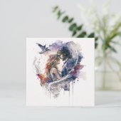 Carte Amour comme air (Debout devant)