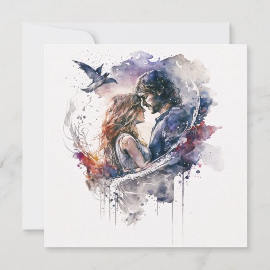 Carte Amour comme air (Devant)