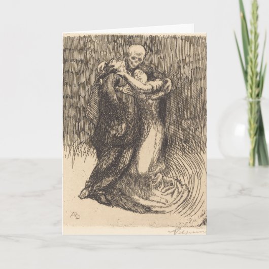 Carte Amour Consacré (par Paul-Albert Besnard) (Devant)