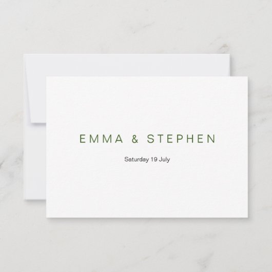 Carte Amour côtier Plage de sable Ligne minimale Art Pla (Dos)