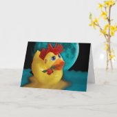 Carte Amour d'anniversaire ! (Fleur jaune)