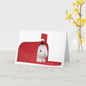 Carte Amour dans le courrier (Fleur jaune)