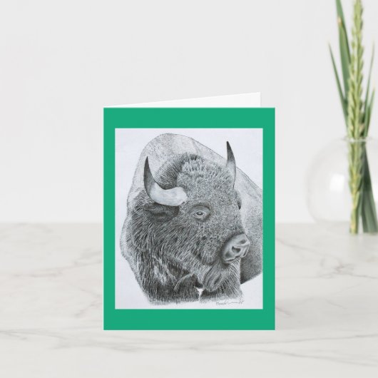 Carte Amour de buffle (Devant)