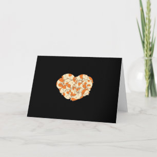Carte Amour de coeur de cochon d'Inde Bébé cochon d'In