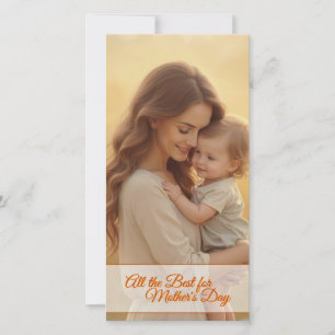 Carte Amour de la Fête des Mères - Un moment de joie pur
