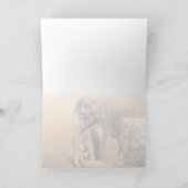 Carte Amour de la mère Bébé Eléphant Hug Fête des mères  (Intérieur)