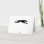 Carte Amour de lévrier (Dos)