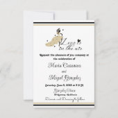 Carte Amour de mariage flamand L'amour est dans l'air (Devant)