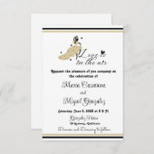 Carte Amour de mariage flamand L'amour est dans l'air (Devant / Derrière)