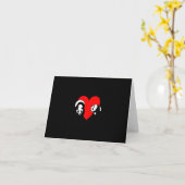 Carte Amour de Panda (Fleur jaune)