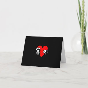 Carte Amour de Panda