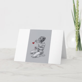 Carte Amour de peinture