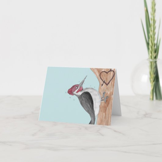 Carte Amour de Picidés  (Devant)