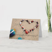 Carte Amour de plage (Dos)