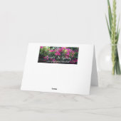 Carte Amour de rose blanc (Dos)