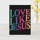 Carte Amour de tout-petit comme Jésus Fille sœur Fils Di (Fleur jaune)