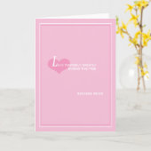 Carte Amour de © vous-même considérablement (Fleur jaune)